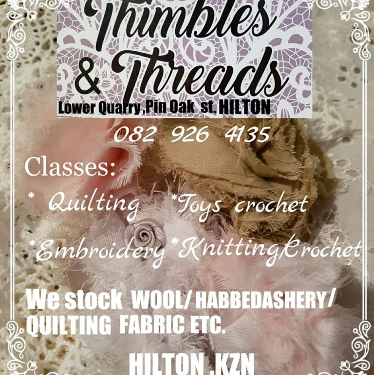 Thimbles & Threads The Quarry Centre